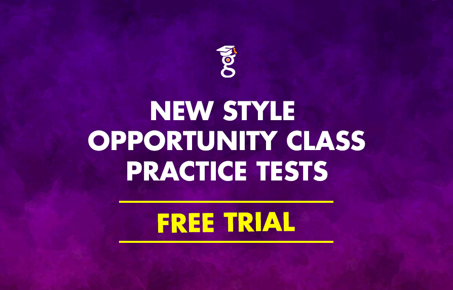 Trial: New Style Opportunity Class (OC) Placement Practice Tests