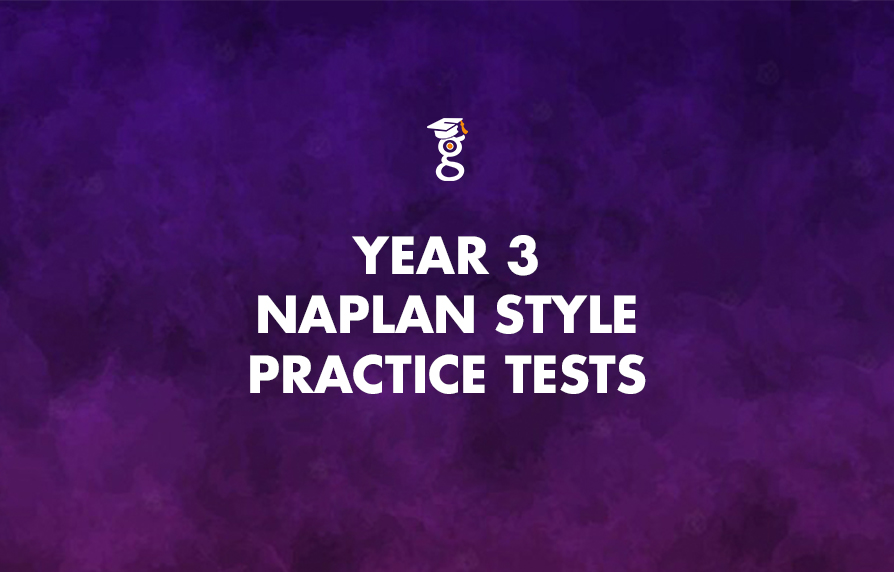 Year 3 NAPLAN Style Practice Tests 